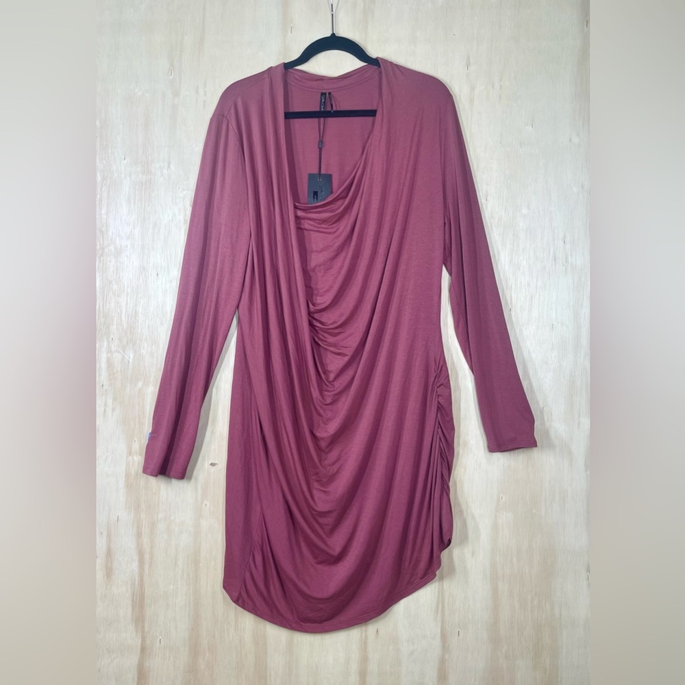 New ~ Stella Carakasi Feel Good Tunic Rose Dress Size XL